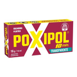 Poxipol® - Soldadura Plástica 10 Min Transparente - 16g/14ml