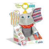 Peluche Dumbo Texturas Con Actividades Y Sonido Clementoni