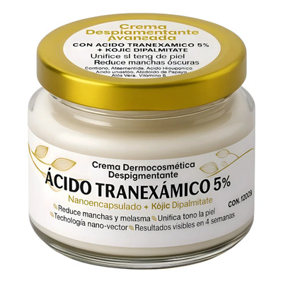 Crema Despigmentante Avanzada Con Ácido Tranexámico Al 5% | Meses sin interés