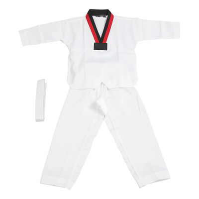 Lk Traje De Taekwondo For Niños, Uniforme, Cinturón De