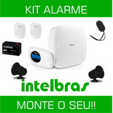 Kit Central De Alarme + Acessórios Intelbras - Faça O Seu!!
