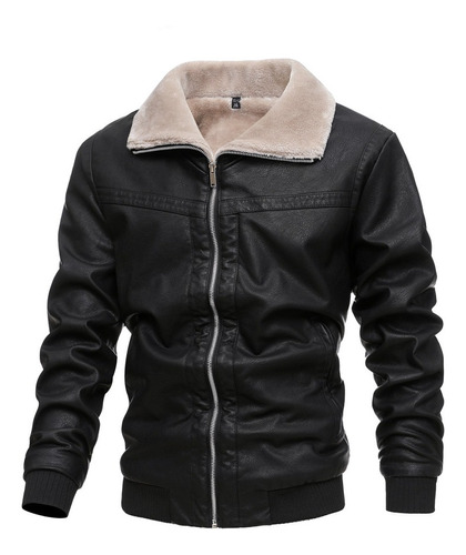 Motociclista Biker Bomber Casual Termica Slim Rompevientos