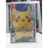 Pokémon Let´s Go Pikachu! Para Nintendo Switch (usado)