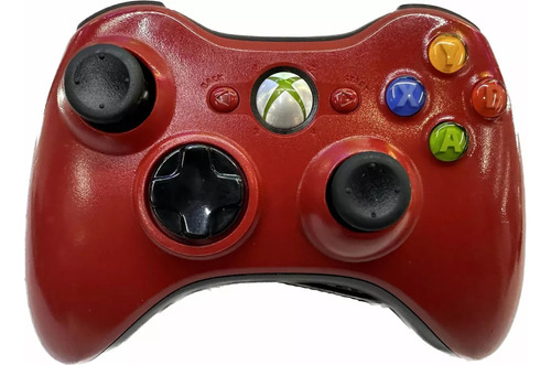 Control Xbox 360 Inalambrico Rojo Original
