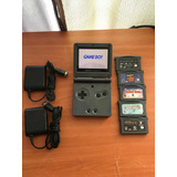 Game Boy Advance Sp, 5 Juegos Y 2 Cargadores