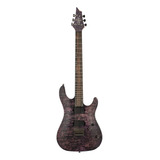 Guitarra Eléctrica Cort 6 Cuerdas Kx500 Etched Black