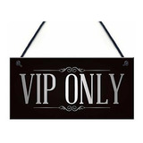 Meijiafei Vip Only Man Cave Home Bar Pub Sign Bbq Beer Garde