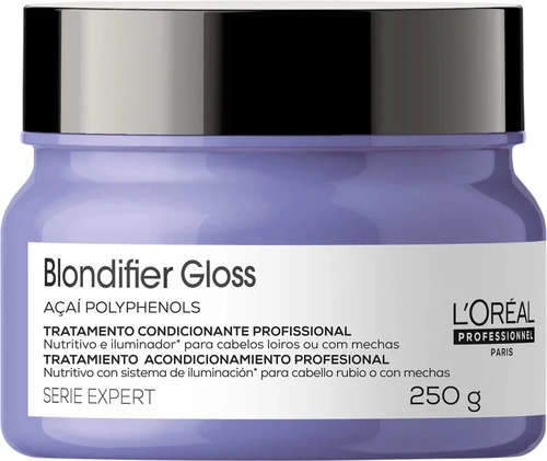 Loreal Pro Série Expert Mask Blondifier Gloss 250ml+ Brinde