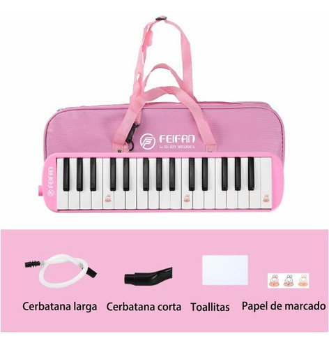 Melodica Melodion Vitale Escolar 32 Teclas Estuche Duro