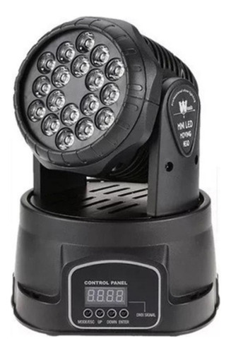 Mini Moving Head Pro X 18 De 3w