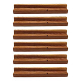 Manija Tirador En L De Madera Pinotea 15 Cm Pack X 6