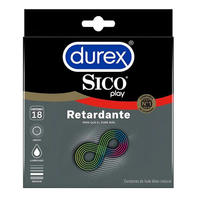 Pack 18 Condones Durex Retardante Con Benzocaína Calidad | Envío gratis