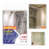 Banheiro Box Cortina Transparente Antimorfo 1,38m X 2,00m