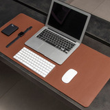 Desk Pad Bullpad 90x30cm Em Couro Sintetico