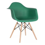 Silla De Comedor Butaca Eames Con Apoyabrazos Moadchile