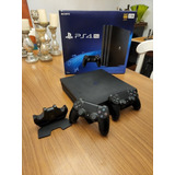 Playstation 4 Pro - 1tb + 2 Controles E Carregador