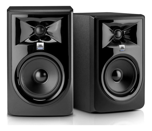 Par De Monitores De Estudio Activos Jbl Lsr306 Mkii 