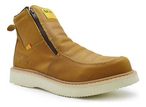 Botas De Trabajo Hombre Campo 100% Piel Comodas Ligeras