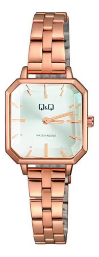 Reloj Qyq Original Cuadrado Fino Elegante Mujer + Caja