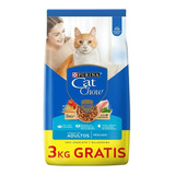 Alimento Para Gatos Pescado Cat Chow  Adulto 15kg Purina  