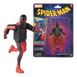 Figura Spiderman Miles Morales Marvel Legends Series Hasbro 
