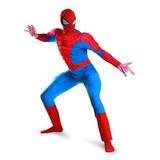 Deluxe Muscular Disfraz Men De Marvel Spider-man Del Traje, 