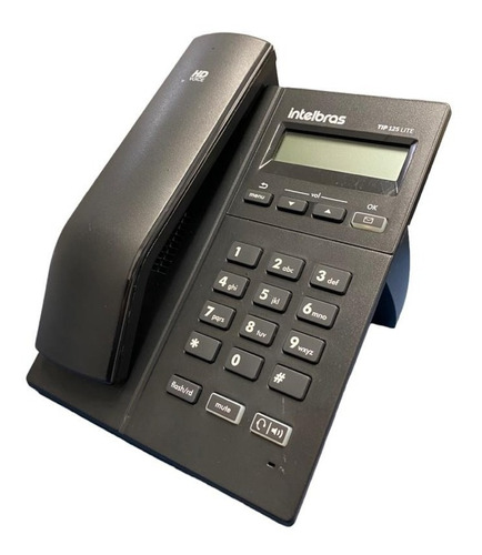 Telefone Ip Voip Intelbras Com Display Tip 125lite Intelbras