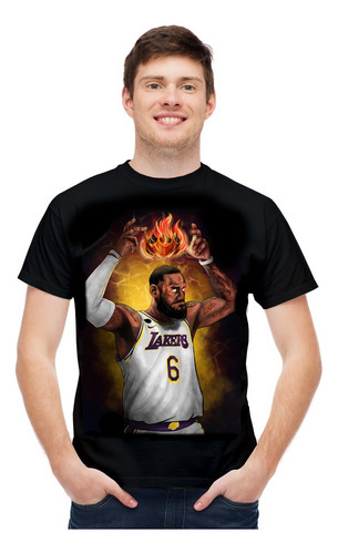 Camiseta Camisa Infantil 628 Lebron James Jogador  Basquete