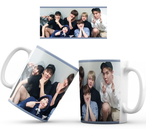 Mug Pocillo Taza Bts K-pop  016