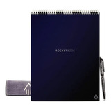 Cuaderno Inteligente Rocketbook Flip Carta Reutilizable Color Azul