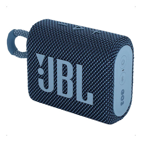 Alto-falante Jbl Go 3 Portátil Som Bluetooth Prova Agua Azul