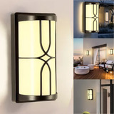 Lamparas De Pared Exterior Focos Led Moderna Luz Negra 1focs