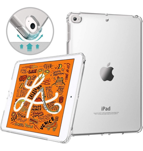 Funda Protector Transparente Compatible Para iPad Air 1 2 