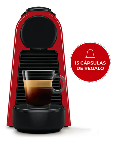 Cafetera Nespresso Essenza Mini D30-red