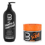 Kit Shampoo 2 En 1 + Mascarilla Exfoliante Apricot Level 3