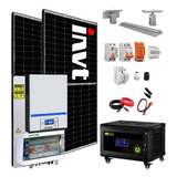 Panel Solar Kit 23600w/d Off Grid Autonomia Casa 5kw H11l