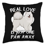 Lindo Samoyedo Regalos Y Accesorios Real Love Dog Owner Paw