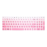 Cubierta De Silicona Para Teclado Para Hp Pavilion X360-rosa