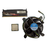 Kit Intel Core I3-3220 + Cooler Fan + Ram Ddr3 Gamer 16 Gb