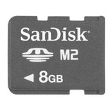 Memoria M2 8gb Sandisk Con Adaptador Pro Duo