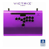 Victrix Pro Fs-12 Fight Stick For Ps5, Ps4, Pc, 12-button Color Purple