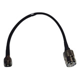 25 Cm Cable Coaxial R58 Adaptador Mini Uhf A So239 Motorola