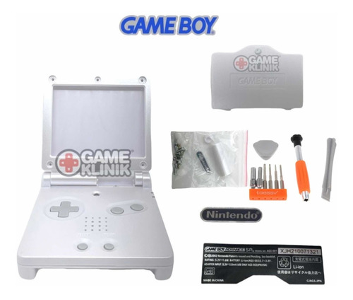 Carcasa Game Boy Advance Sp Gba Kit Completo + H 09