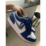 Tênis Air Jordan 1 Low True Blue - 37/38