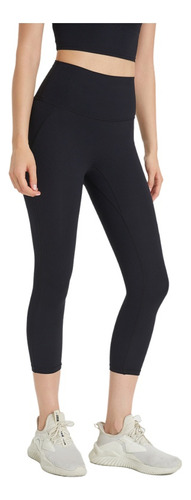 Leggins Yoga Capri De Cintura Alta Para Gimnasio