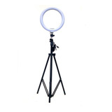 Ring Light Completo Iluminador Portátil 26cm + Tripé 2m Top