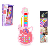 Luminous Music Guitar, Juguete Para Niños, Juguete Musical