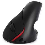 Mouse Vertical Inalámbrico Ergonómico Recargable Negro 5 Bot