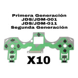 10 X Membrana Conductiva Flex Para Control De Ps4 2.0 Nuevas