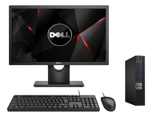 Cpu + Monitor Dell Optiplex 3060 Mini Core I5 8g 16gb 500ssd